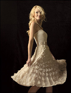 short wedding dress