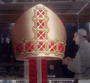 miter worn by John Paul II