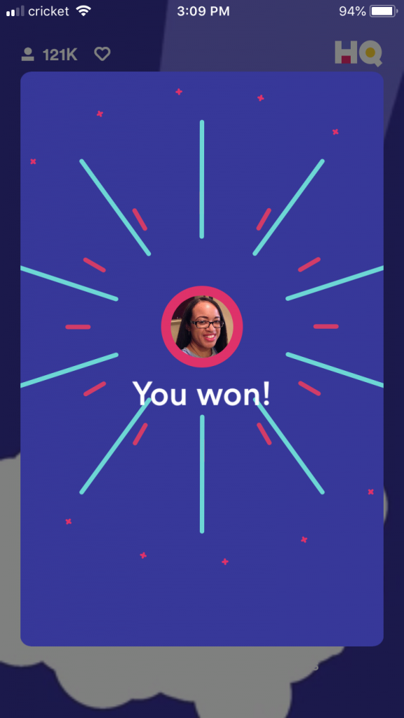 You won! with my happy smiling face